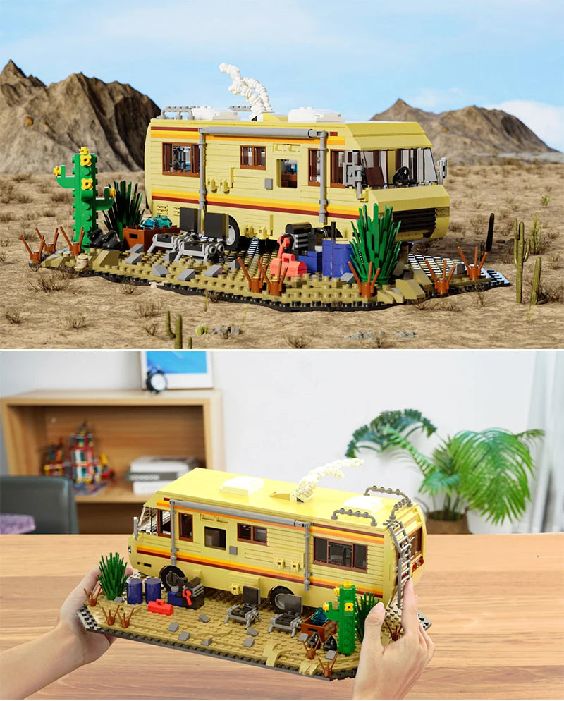 Breaking Bad Inspired RV Building Block Set – 900+PCS