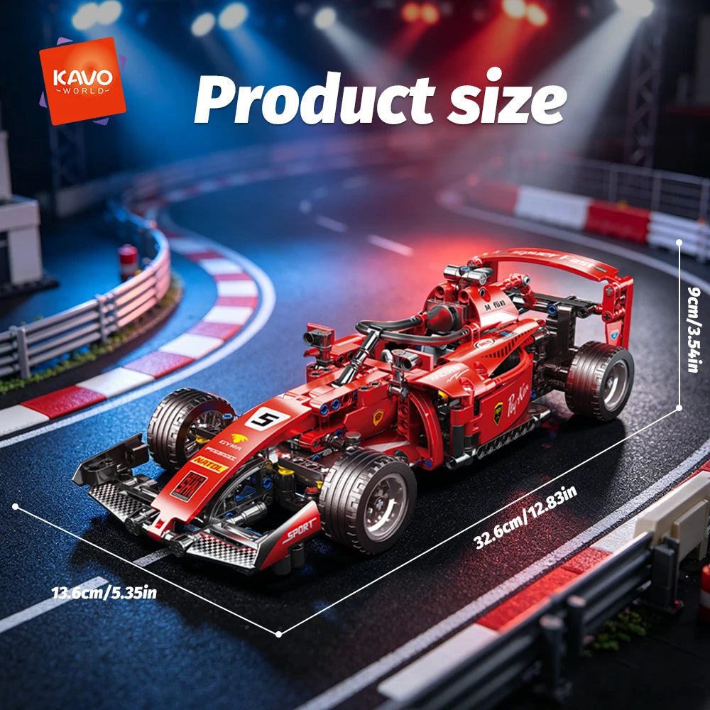 RC Race Car Building Block Collection – High-Speed Performance Models