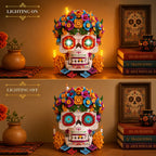 959PCS Day of the Dead Skull Building Set