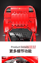 F40 Supercar Building Block Set – 4,026 Pieces