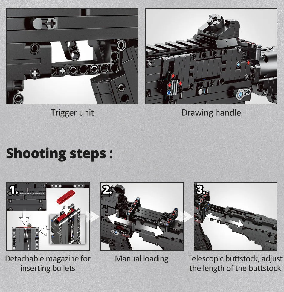 ZKZC Military Building Block Collection – 4 Tactical Model Kits
