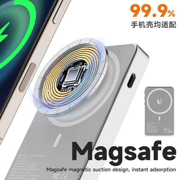 SHIYAN Magnetic Full HD Wireless Selfie Monitor