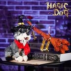 1,298PCS Magic Schnauzer &amp; Broom Building Set