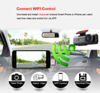 4K WiFi Dash Cam with Sony Sensor