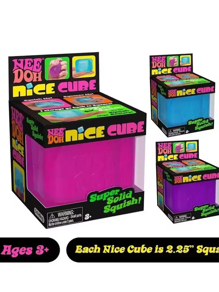 Schylling NeeDoh™ Nice Cube – The Viral Sensory Stress Relief Cube