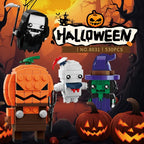 Halloween Horror Building Block Collection – Spooky MOC Display Sets