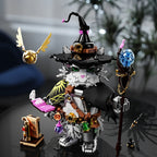 1,458PCS Wizard Cat Magic Building Set