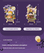 Halloween Horror Building Block Collection – Spooky MOC Display Sets