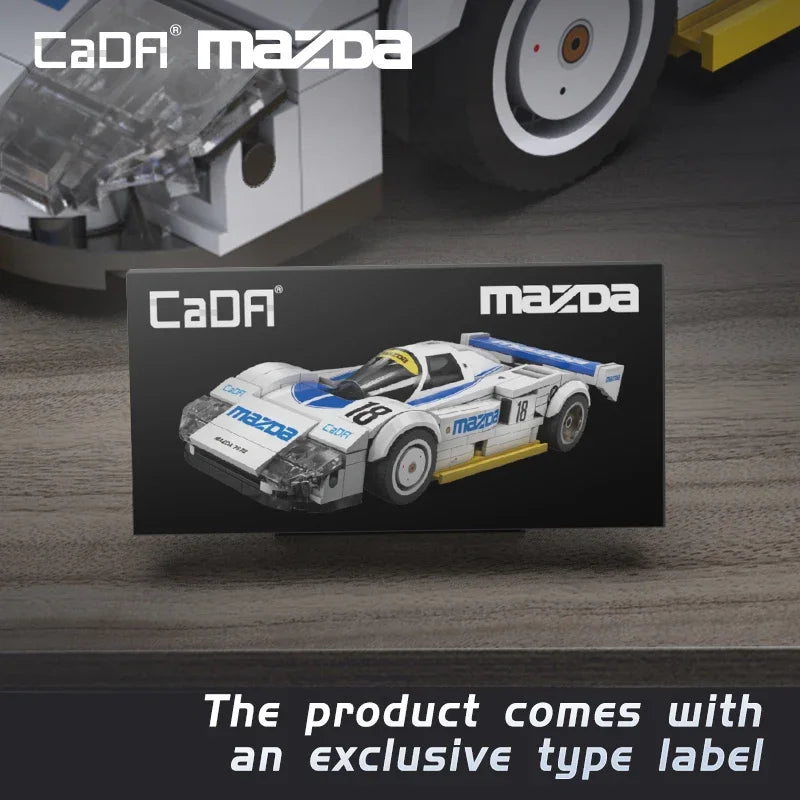 CaDA 1:24 Technical Drift Racing Car Building Block Set