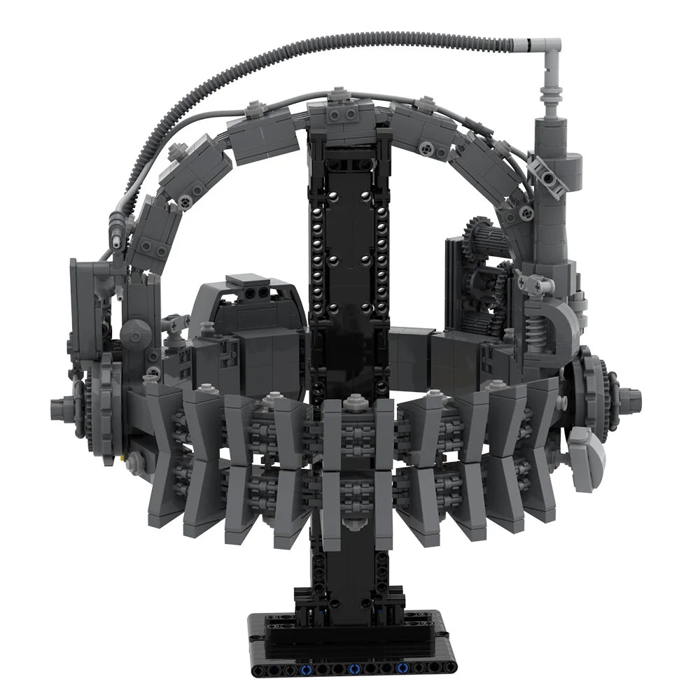 1,207PCS Reverse Bear Trap Building Set