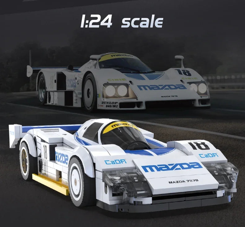 CaDA 1:24 Technical Drift Racing Car Building Block Set