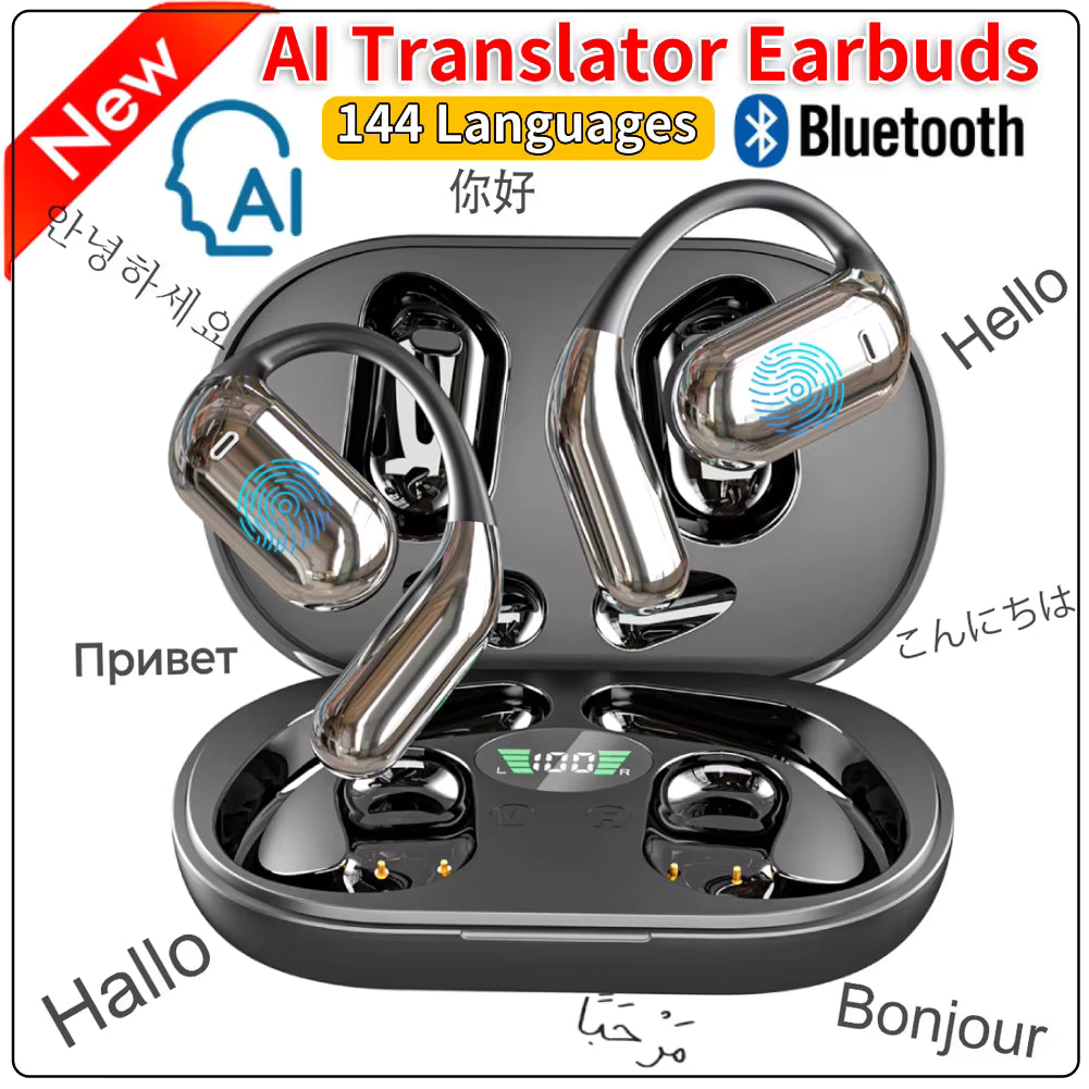 AI Real-Time Translation Earbuds – Your Passport to Better Conversations