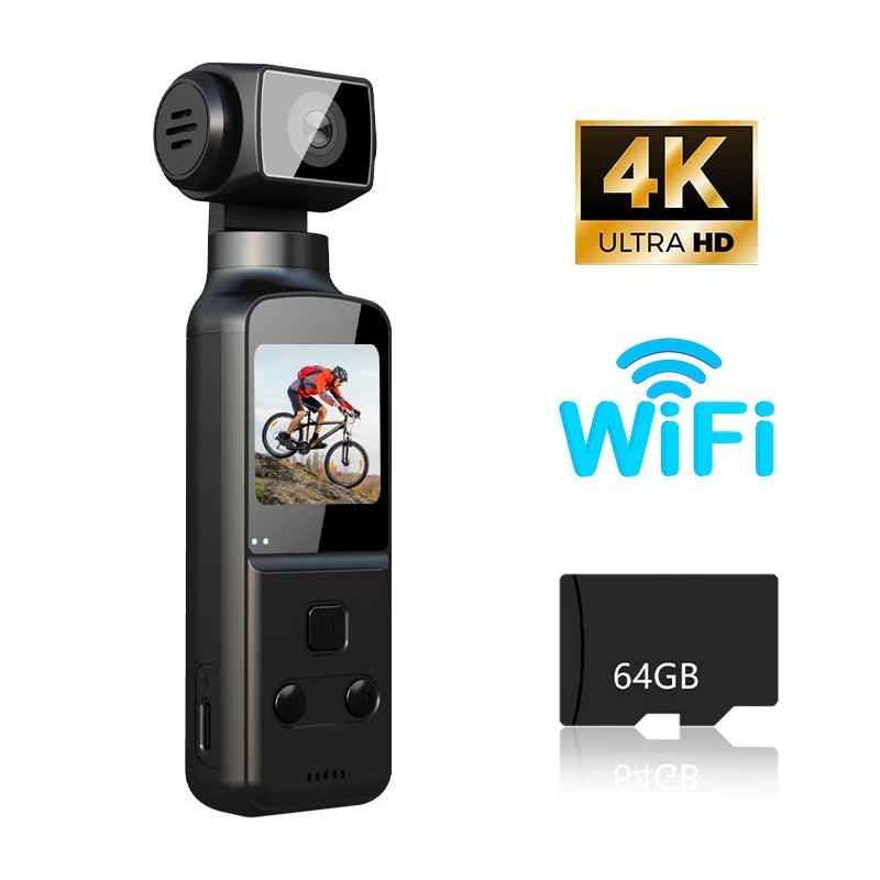 Mini 4K Handheld Digital Video Camera