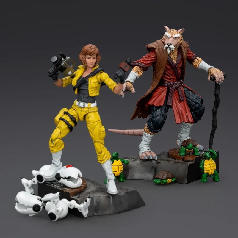 JOYTOY Teenage Mutant Ninja Turtles Action Figure Collection – 1:12 Scale