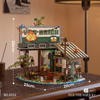 1,108 / 1,486PCS - Forest House LED Building Blocks