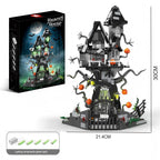 Nightmare-Inspired Haunted Mansion Building Block Collection – 581 Pieces