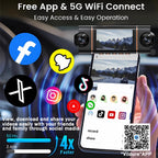 4-Camera 1080P WiFi Dash Cam