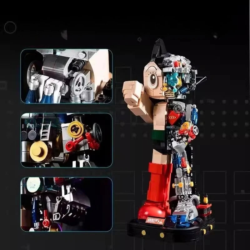 1,258 Pieces - PANTASY Astro Boy 70th Anniversary Building Set