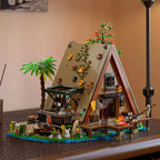 1,108 / 1,486PCS - Forest House LED Building Blocks