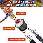 Pressure Washer Water Gun Kit with 1L Foam Cannon – Professional Car Cleaning Set