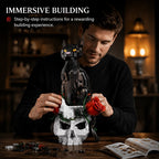 Gothic Black Cat Building Blocks – 1,576PCS