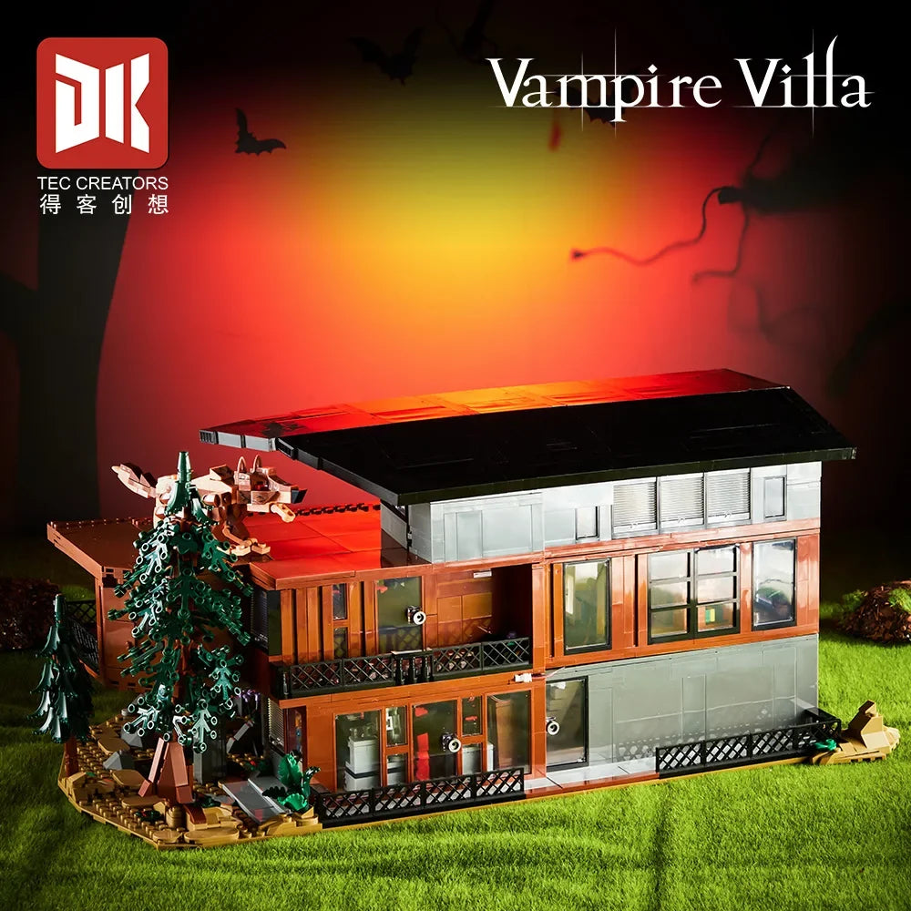 2,813PCS Mystic Vampire House Building Set