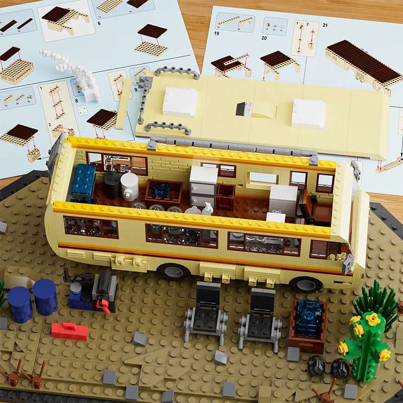 Breaking Bad Inspired RV Building Block Set – 900+PCS