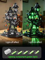 Nightmare-Inspired Haunted Mansion Building Block Collection – 581 Pieces