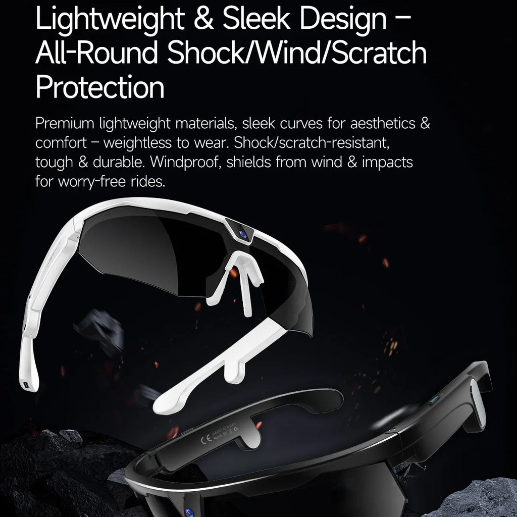 8MP AI Sports Smart Glasses