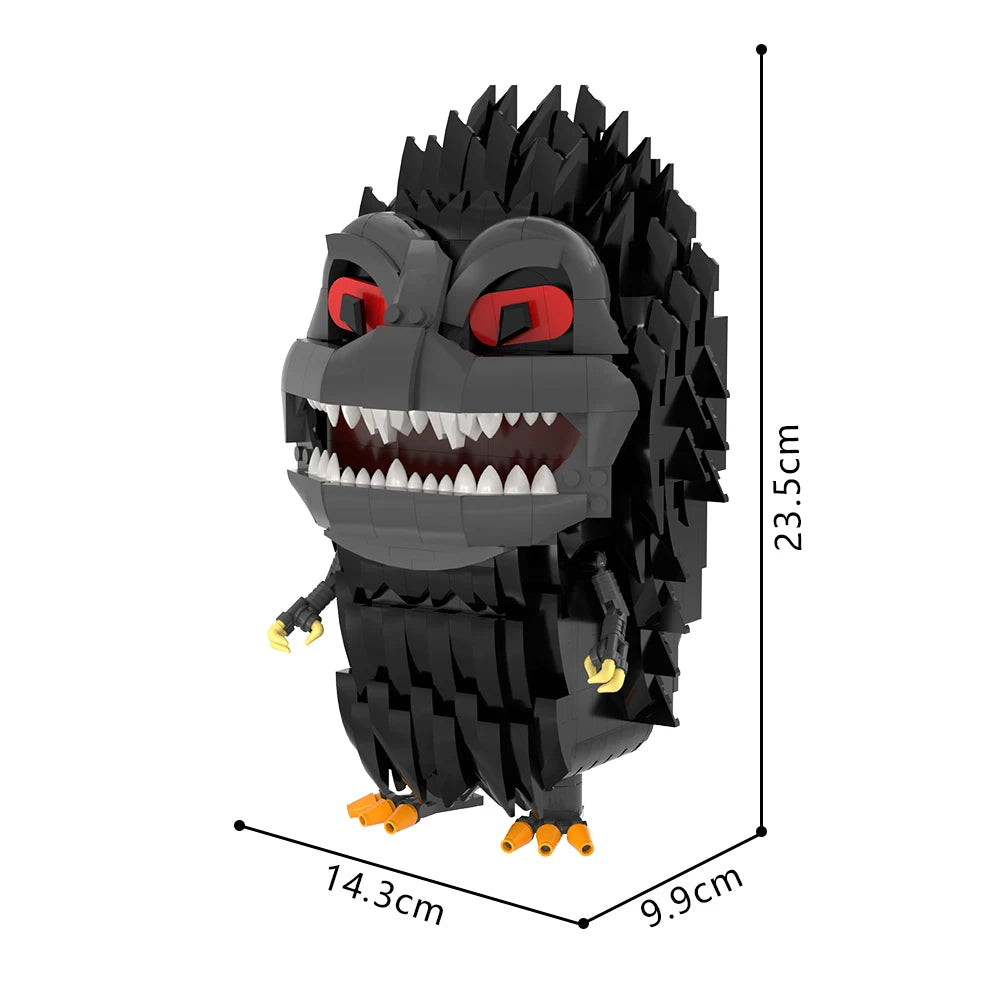 574PCS Critters Movie Monster Building Set