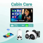Baby Car Camera with Wireless CarPlay & Android Auto