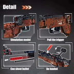 Classic Bolt-Action Rifle Building Block Collection – Military Model Kits
