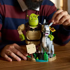 2026 NEW 1403PCS Shrek & Donkey Building Blocks – 3D Character Display Model
