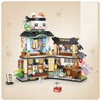 Japanese Street Shop Micro Building Blocks