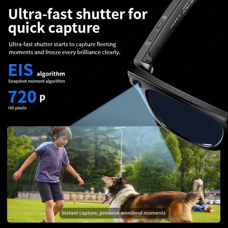 13MP AI Smart Glasses with Translation