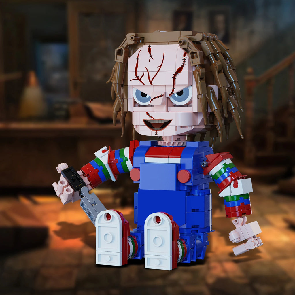 494PCS Horror Doll Building Set