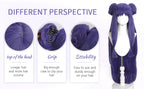 Shampoo Inspired Long Purple Cosplay Wig