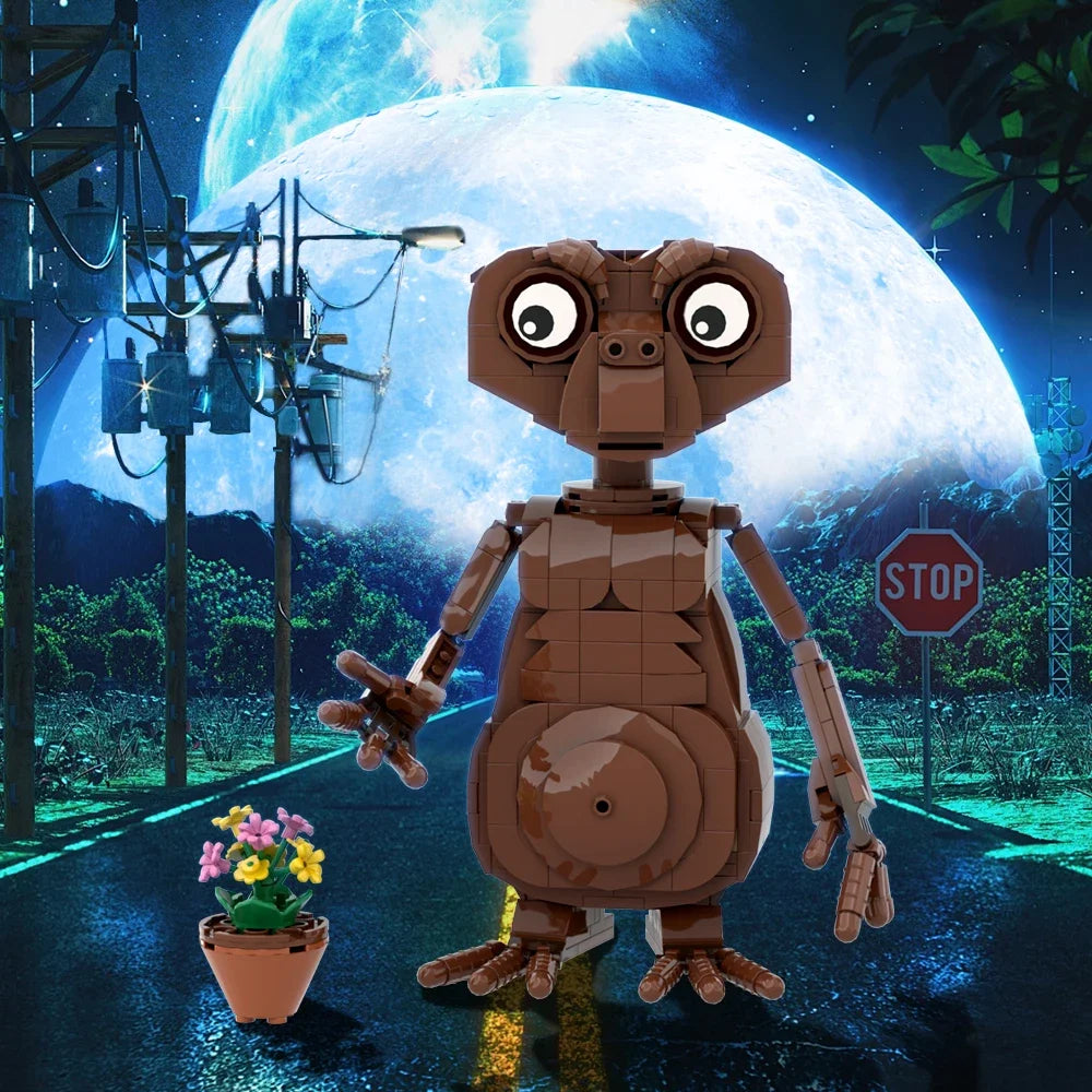 398/409PCS E.T. Alien Building Blocks