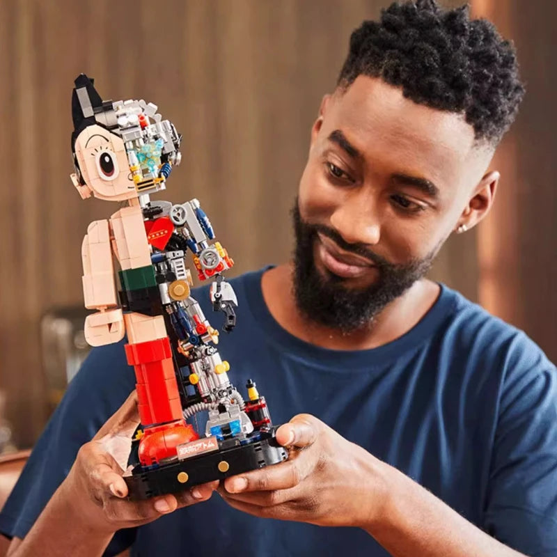 1,258 Pieces - PANTASY Astro Boy 70th Anniversary Building Set