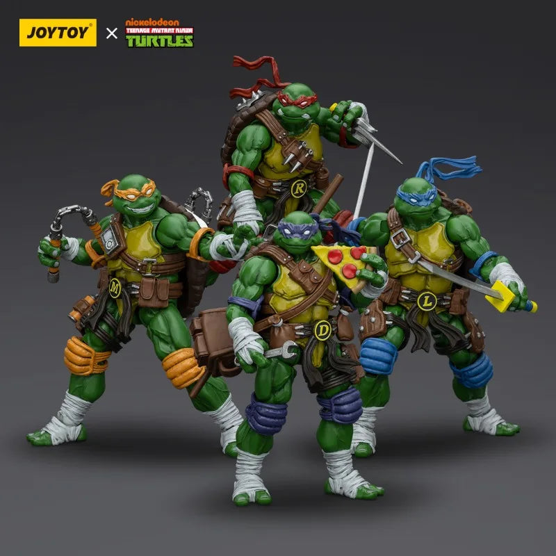 JOYTOY Teenage Mutant Ninja Turtles Action Figure Collection – 1:12 Scale