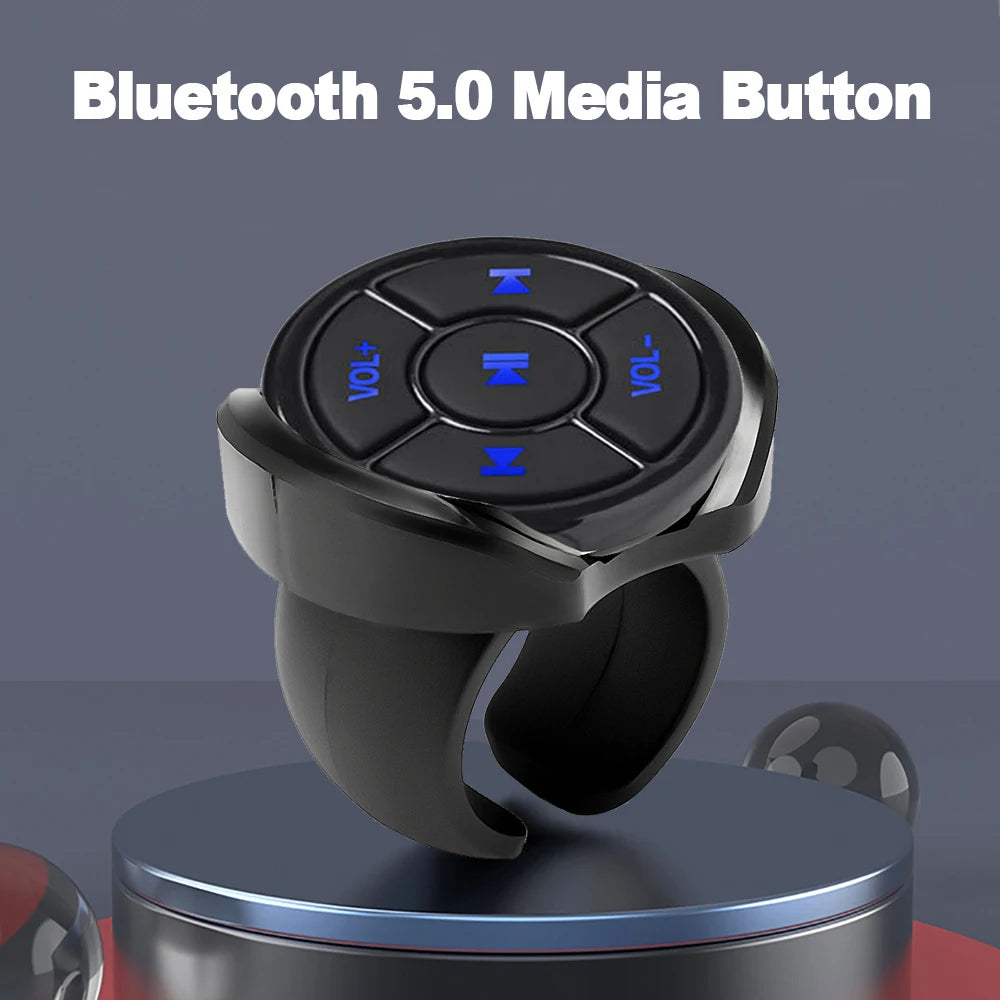 Bluetooth Media Remote for Car & Motorcycle