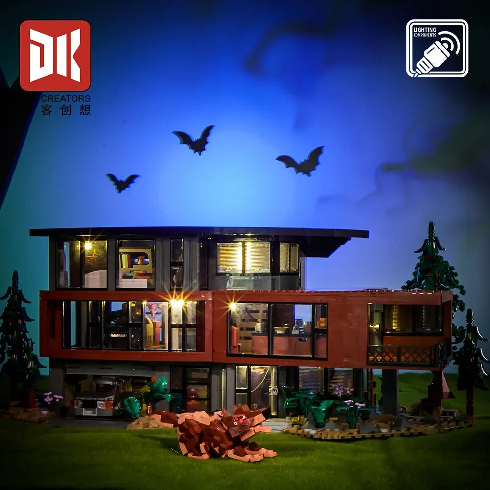 2,813PCS Mystic Vampire House Building Set