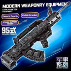 Classic Bolt-Action Rifle Building Block Collection – Military Model Kits