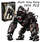 1,414 Pieces - Giant King Kong Mecha Building Block Set