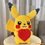 Pikachu Light-Up Heart Micro Blocks – 8,152PCS
