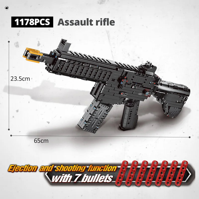 ZKZC Military Building Block Collection – 4 Tactical Model Kits