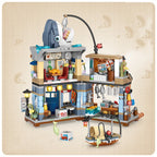 Japanese Street Shop Micro Building Blocks