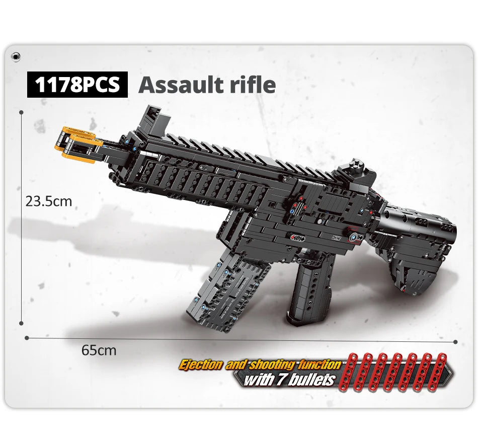 ZKZC Military Building Block Collection – 4 Tactical Model Kits