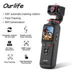 OURLIFE M105 4K AI Tracking Pocket Camera