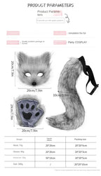 Deluxe Fox & Cat Cosplay Accessories